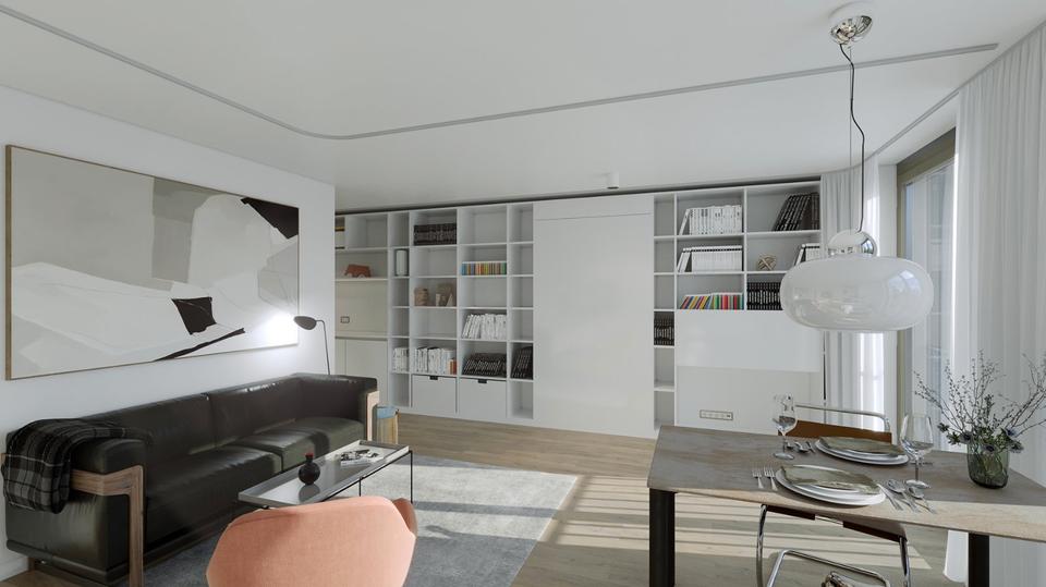 Etagenwohnung Weissach - 2.5 Zimmer, 45 m&sup2;, 843&euro; | Angebot:26492684