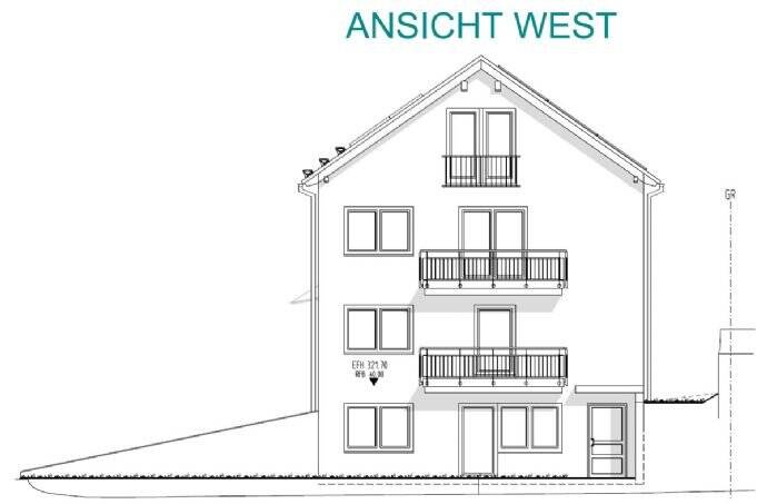 Etagenwohnung Murrhardt / Fornsbach Fornsbach - 3 Zimmer, 61 m&sup2;, 267.000&euro; | Angebot:25703321