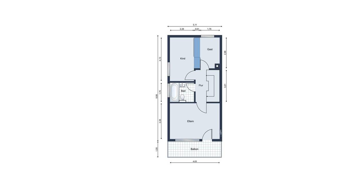 Doppelhaushälfte Freiberg am Neckar Beihingen - 4 Zimmer, 89 m&sup2;, 348.000&euro; | Angebot:25995959