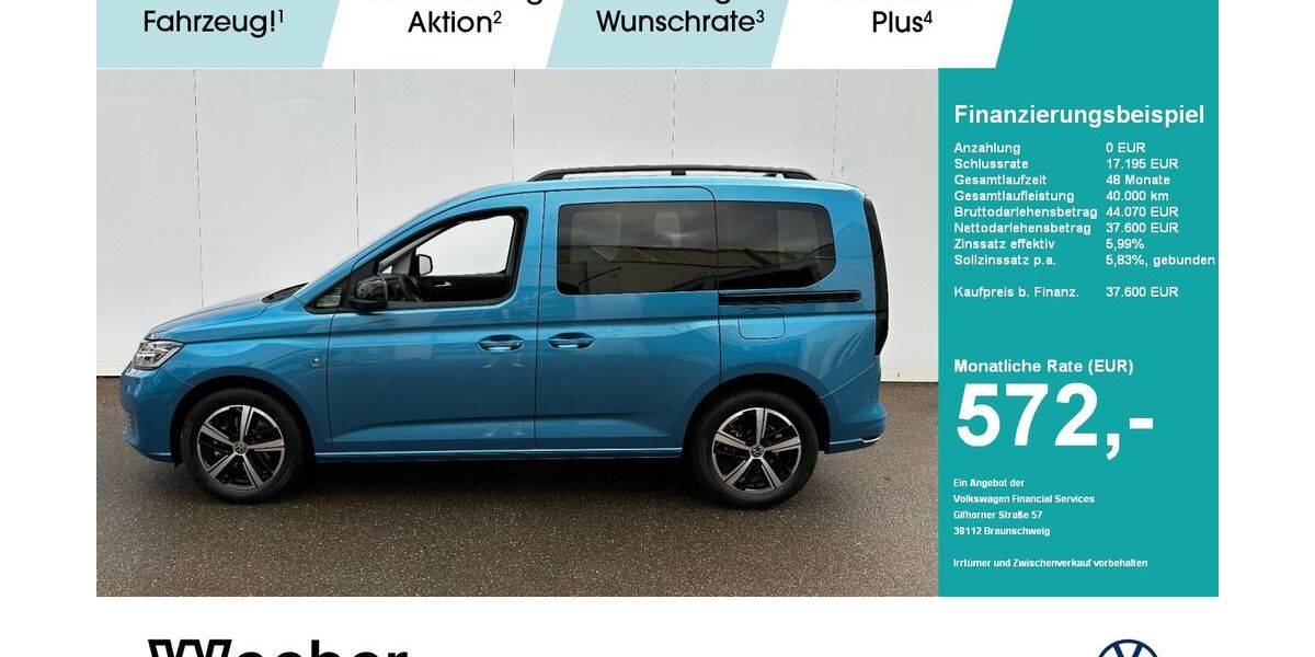 VW Caddy 4.500 km 37.600 &euro; Leonberg 71229