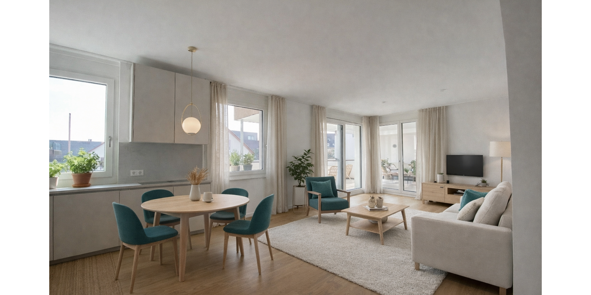 Etagenwohnung Ostfildern-Ruit Ruit - 4.5 Zimmer, 116 m&sup2;, 2.190&euro; | Angebot:25432877