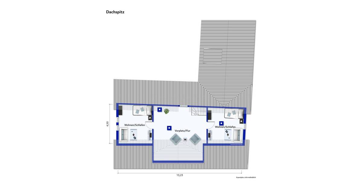 Etagenwohnung Stuttgart Bad Cannstatt - 3 Zimmer, 54 m&sup2;, 147.000&euro; | Angebot:26066496