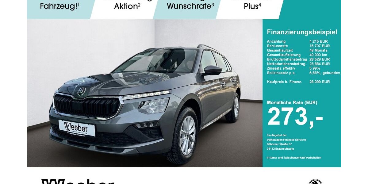 Skoda Kamiq 1.999 km 26.990 &euro; Leonberg 71229