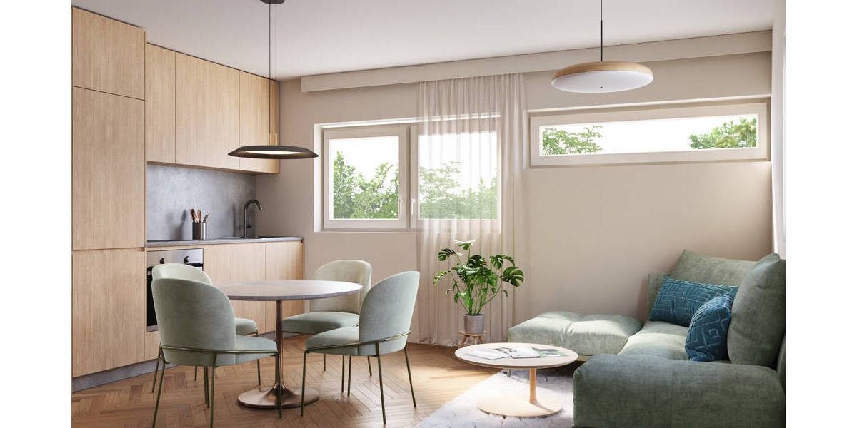 Etagenwohnung Stuttgart / Degerloch Degerloch - 2 Zimmer, 45 m&sup2;, 238.100&euro; | Angebot:26570280