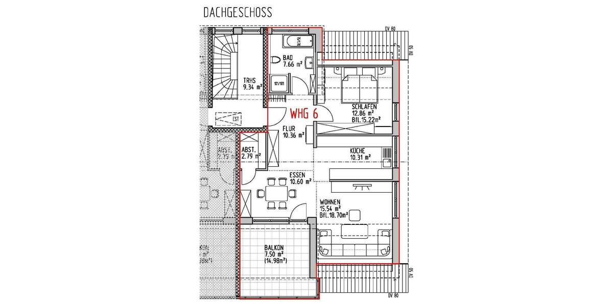 Etagenwohnung Althütte / Sechselberg Sechselberg - 2 Zimmer, 77 m&sup2;, 310.000&euro; | Angebot:25703317
