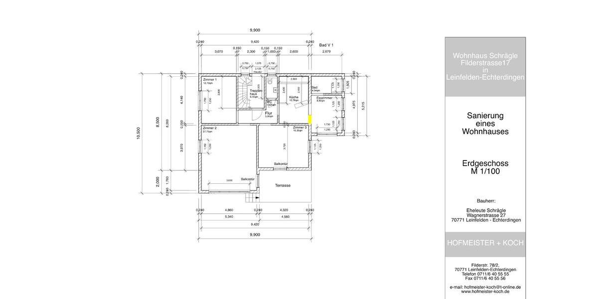 Etagenwohnung Leinfelden-Echterdingen Echterdingen - 3.5 Zimmer, 95 m&sup2;, 1.600&euro; | Angebot:26680585