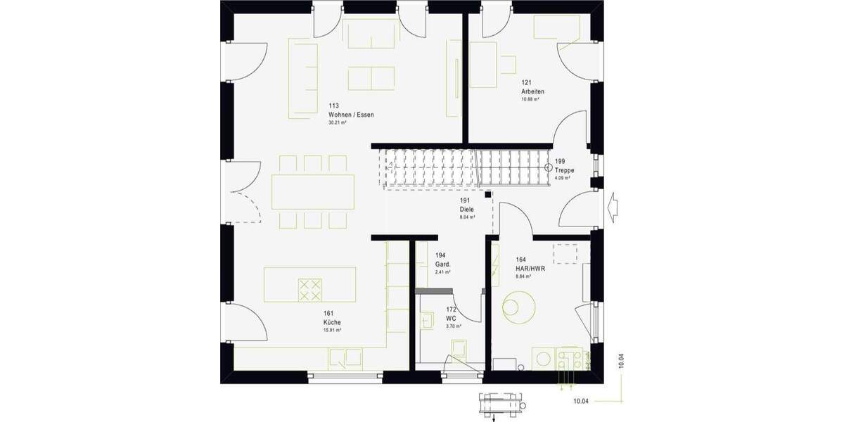 Einfamilienhaus Oberstenfeld - 5 Zimmer, 155 m&sup2;, 539.000&euro; | Angebot:25666381