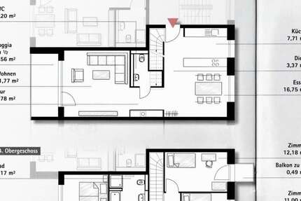 Wohnung Stuttgart Stuttgart-Nord - 4 Zimmer, 116 m&sup2;, 749.000&euro; | Angebot:26695496