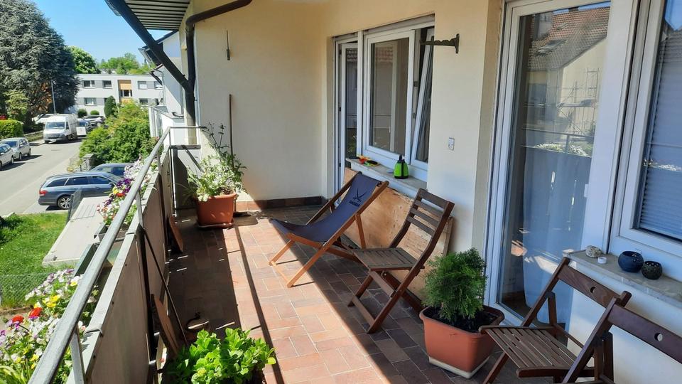 Etagenwohnung Ludwigsburg Oßweil - 3.5 Zimmer, 96 m&sup2;, 1.160&euro; | Angebot:26658399