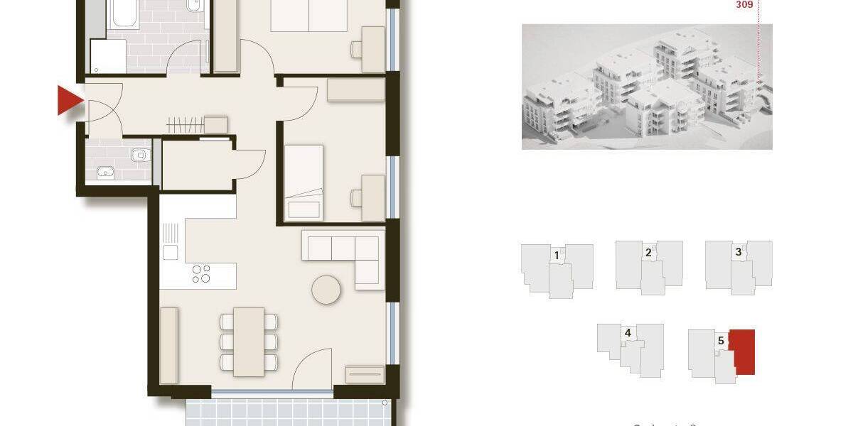 Etagenwohnung Winnenden - 3 Zimmer, 80 m&sup2;, 549.000&euro; | Angebot:25940849
