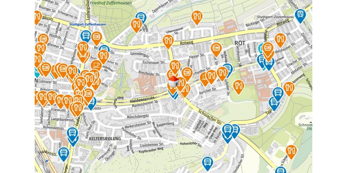 Gewerbeobjekt Stuttgart Mühlhausen - 1.540&euro; | Angebot:25878512