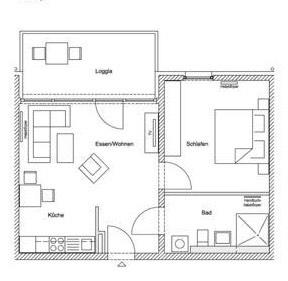 Wohnung Ludwigsburg Eglosheim - 2 Zimmer, 61 m&sup2;, 289.000&euro; | Angebot:27014473