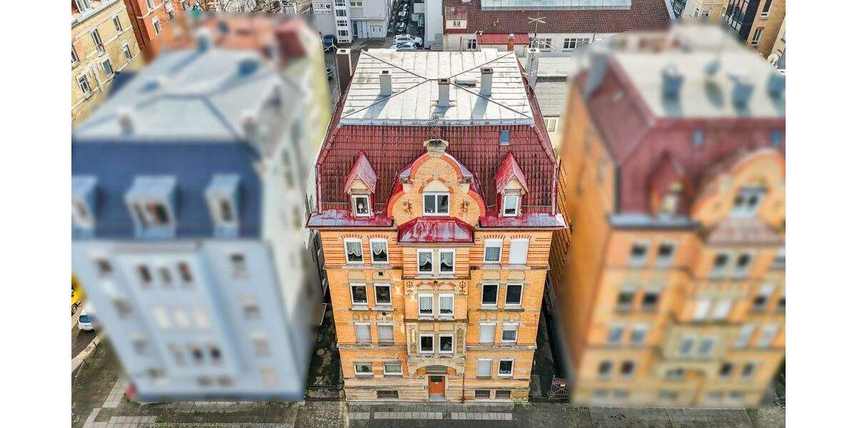 Etagenwohnung Stuttgart / Bad Cannstatt Bad Cannstatt - 2 Zimmer, 52 m&sup2;, 199.000&euro; | Angebot:25768821