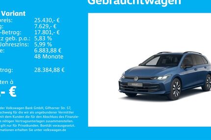 VW Golf 12.368 km 25.430 &euro; Stuttgart-Wangen 70188
