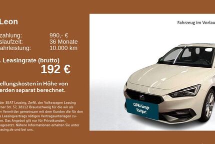 Seat Leon 85.358 km 17.930 &euro; Stuttgart-Feuerbach 70469