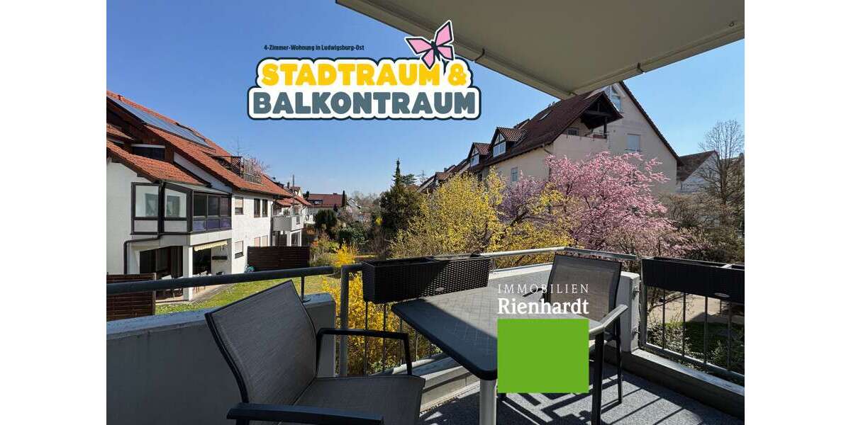 Etagenwohnung Ludwigsburg - 4 Zimmer, 95 m&sup2;, 465.000&euro; | Angebot:26086928