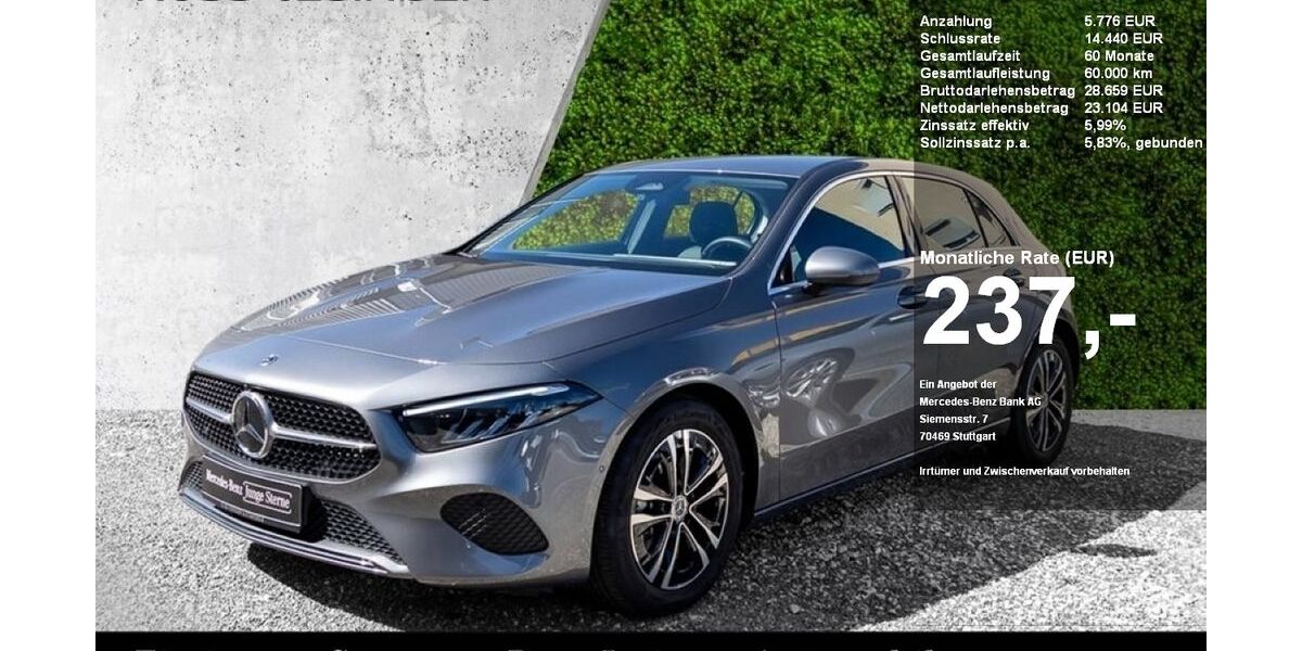 Mercedes-Benz A 200 8.500 km 28.480 &euro; Esslingen 73730