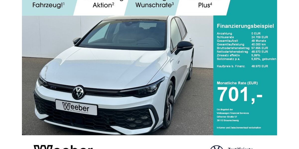 VW Golf 2.500 km 48.270 &euro; Leonberg 71229