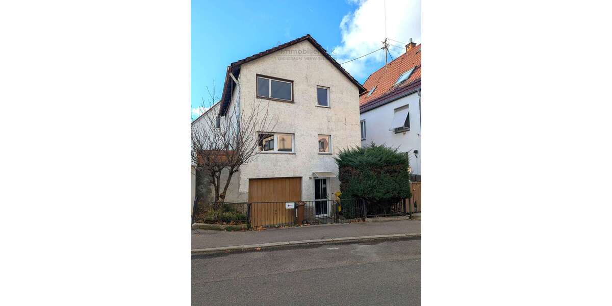 Einfamilienhaus Fellbach - 4 Zimmer, 78 m&sup2;, 199.000&euro; | Angebot:26093302