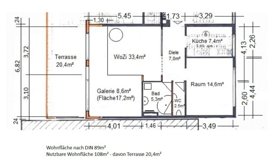 Einfamilienhaus Korntal-Münchingen Münchingen - 2.5 Zimmer, 89 m&sup2;, 1.350&euro; | Angebot:25226775