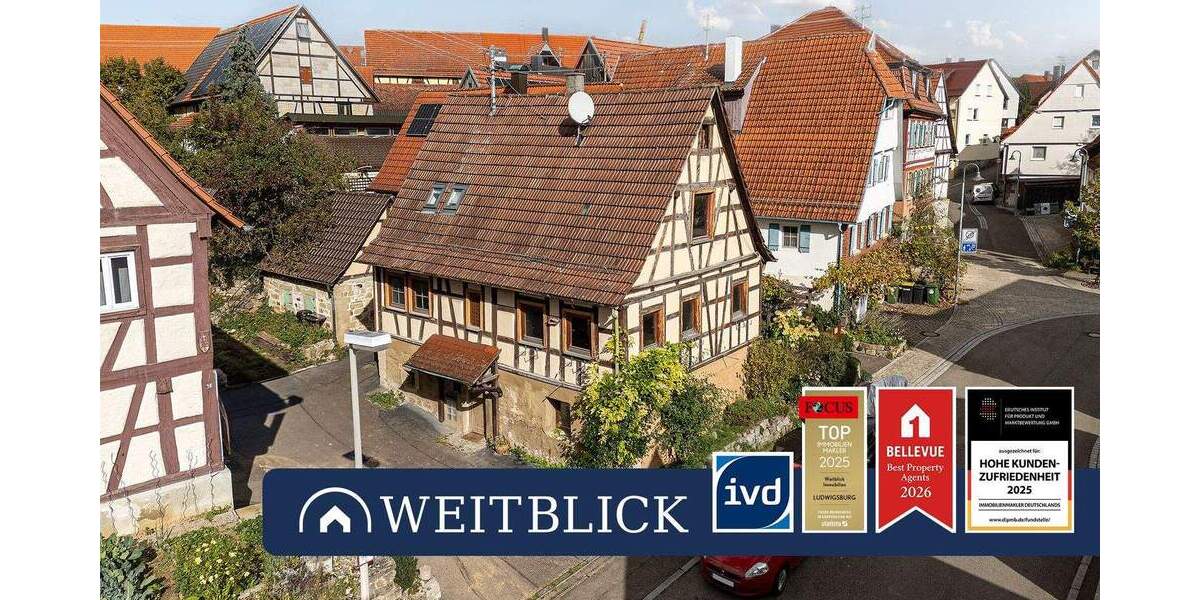Einfamilienhaus Marbach am Neckar Rielingshausen - 5 Zimmer, 84 m&sup2;, 215.000&euro; | Angebot:25742385