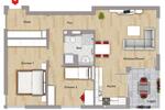 Etagenwohnung Leonberg - 3 Zimmer, 80 m&sup2;, 1.498&euro; | Angebot:23644755