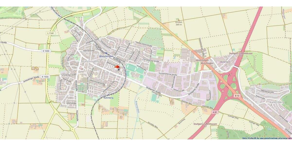 Etagenwohnung Korntal-Münchingen Münchingen - 3 Zimmer, 88 m&sup2;, 298.000&euro; | Angebot:25744139