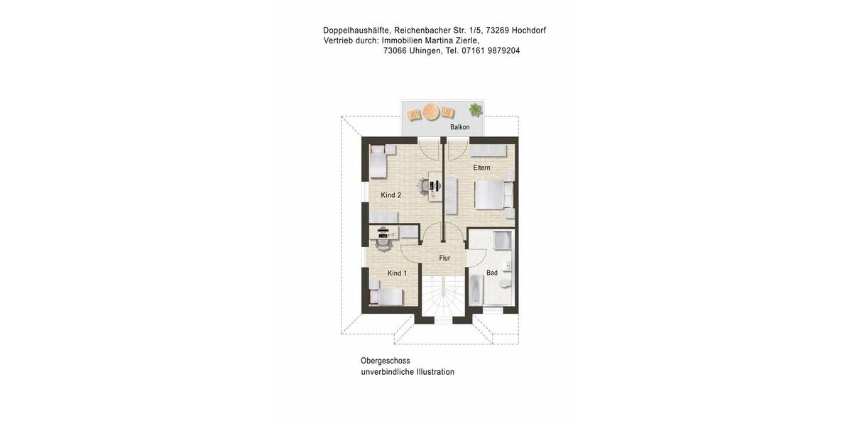 Doppelhaushälfte Hochdorf - 5 Zimmer, 150 m&sup2;, 779.000&euro; | Angebot:25835591