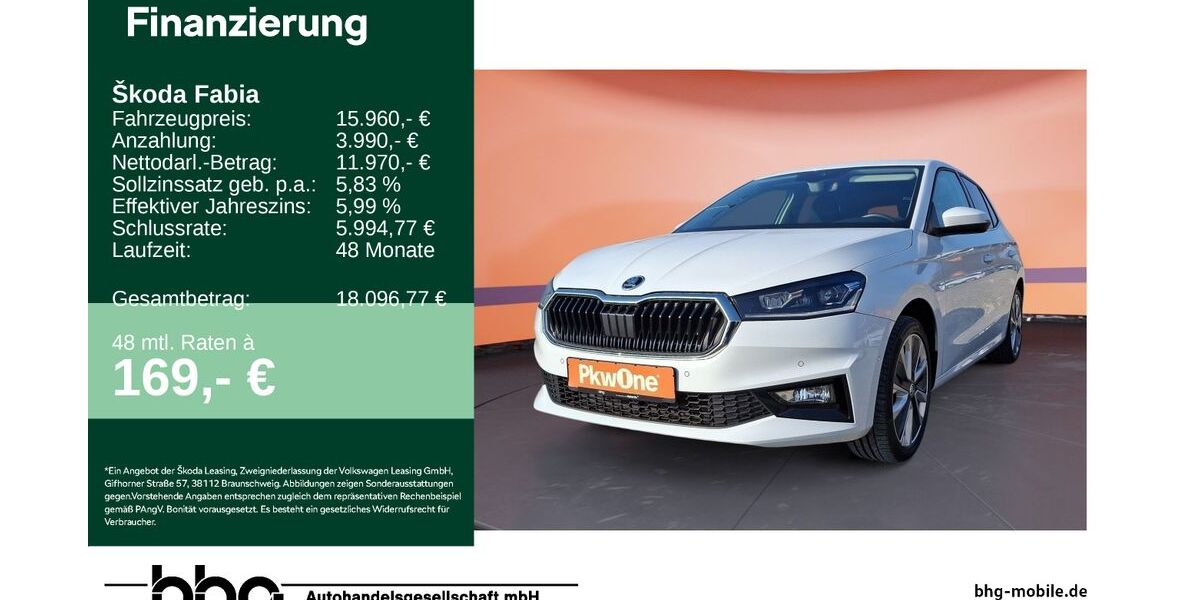 Skoda Fabia 59.500 km 15.960 &euro; Göppingen 73037