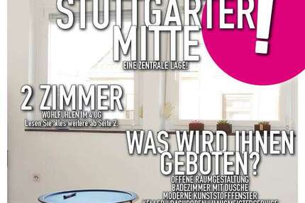 Wohnung Stuttgart Stuttgart-Ost - 2 Zimmer, 38 m&sup2;, 550&euro; | Angebot:27717728