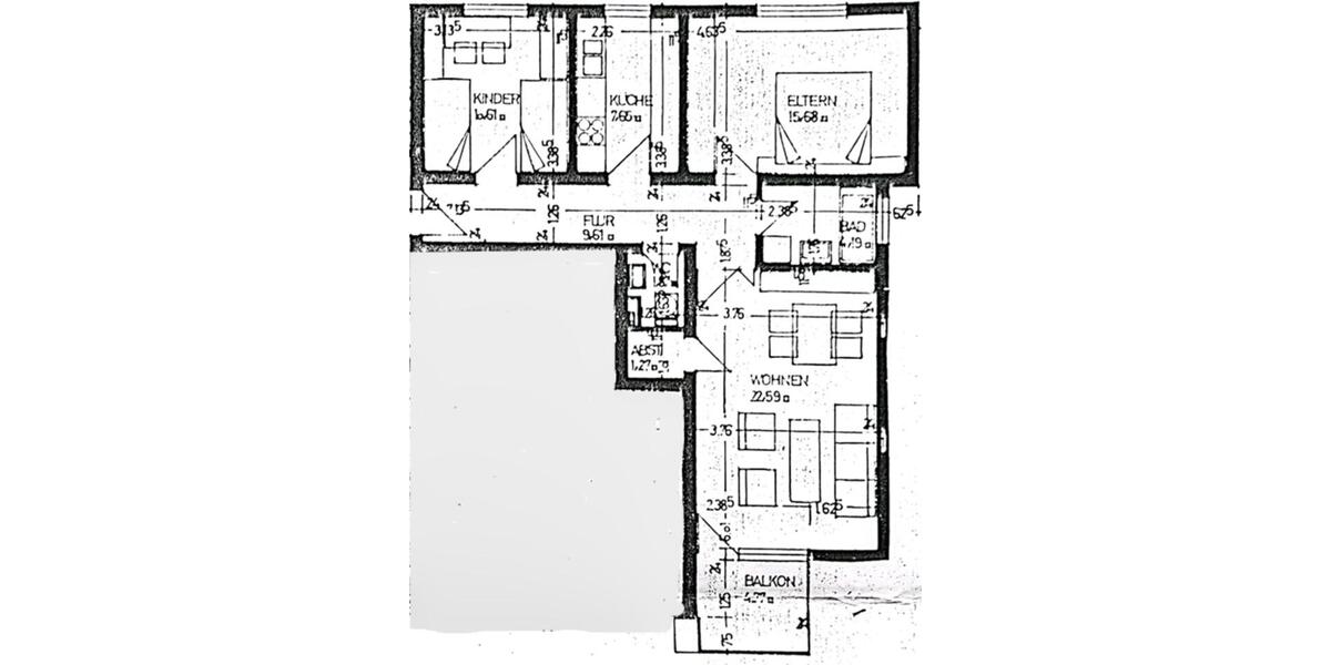 Etagenwohnung Hemmingen - 3 Zimmer, 76 m&sup2;, 259.000&euro; | Angebot:25919213