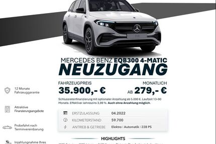 Mercedes-Benz EQB 59.700 km 35.900 &euro; Ebersbach an der Fils 73061