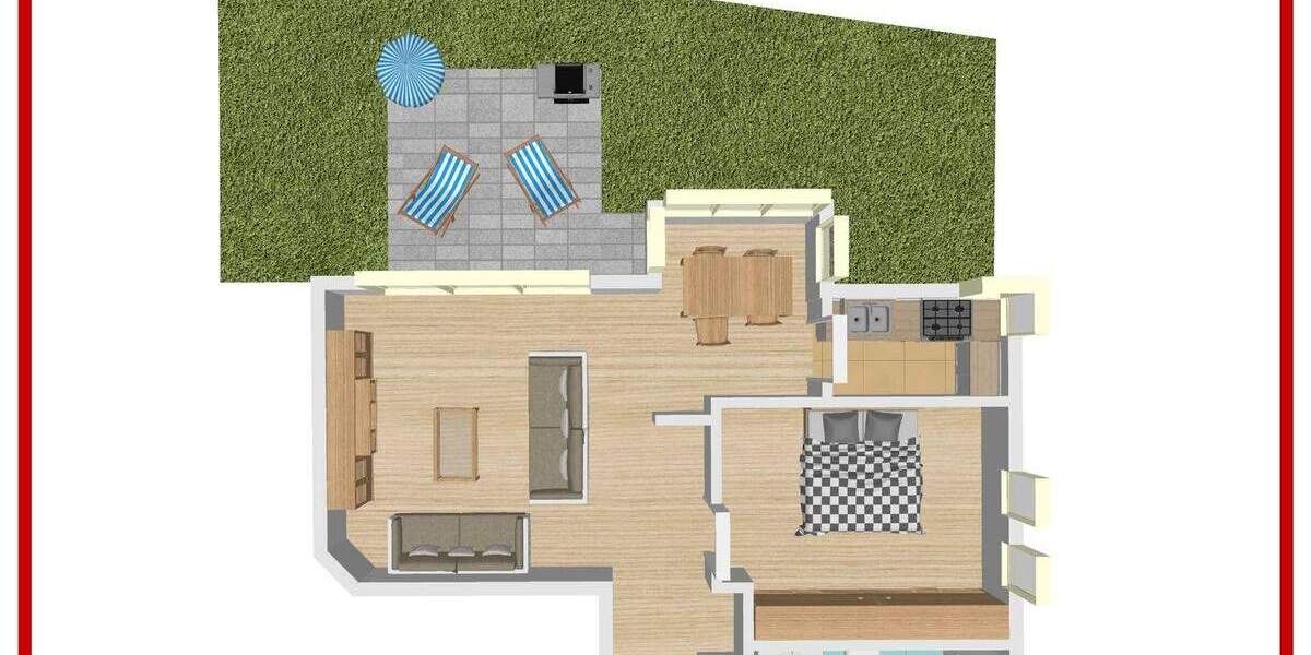 Etagenwohnung Winnenden - 2 Zimmer, 56 m&sup2;, 199.000&euro; | Angebot:25677912