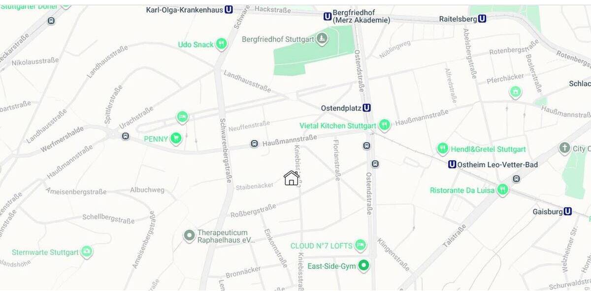 Etagenwohnung Stuttgart Ost - 3 Zimmer, 73 m&sup2;, 305.000&euro; | Angebot:26014152