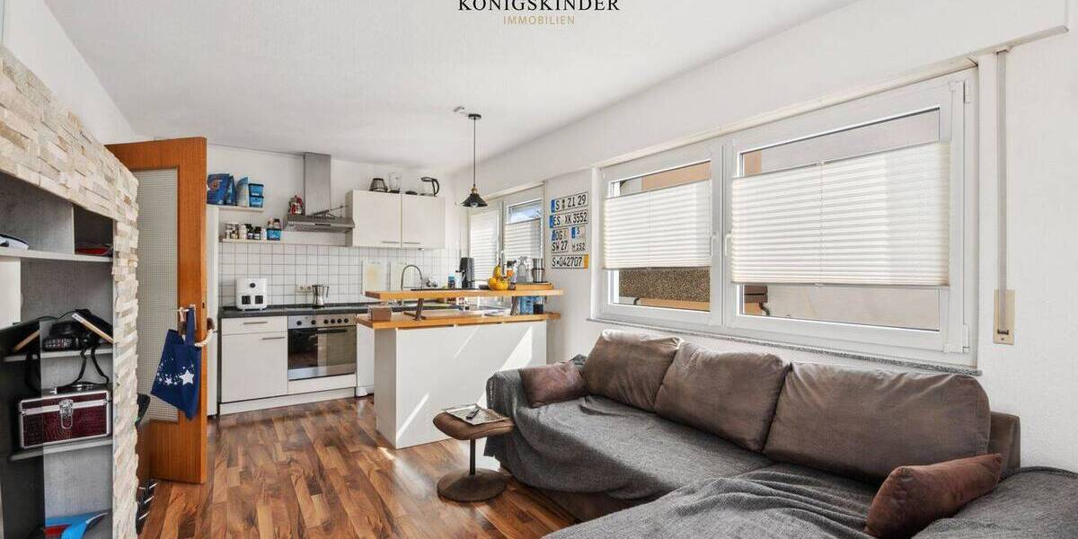 Etagenwohnung Stuttgart Bad Cannstatt - 2 Zimmer, 52 m&sup2;, 199.900&euro; | Angebot:25912927