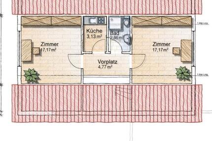 Wohnung Wüstenrot - 2 Zimmer, 35 m&sup2;, 700&euro; | Angebot:25723189
