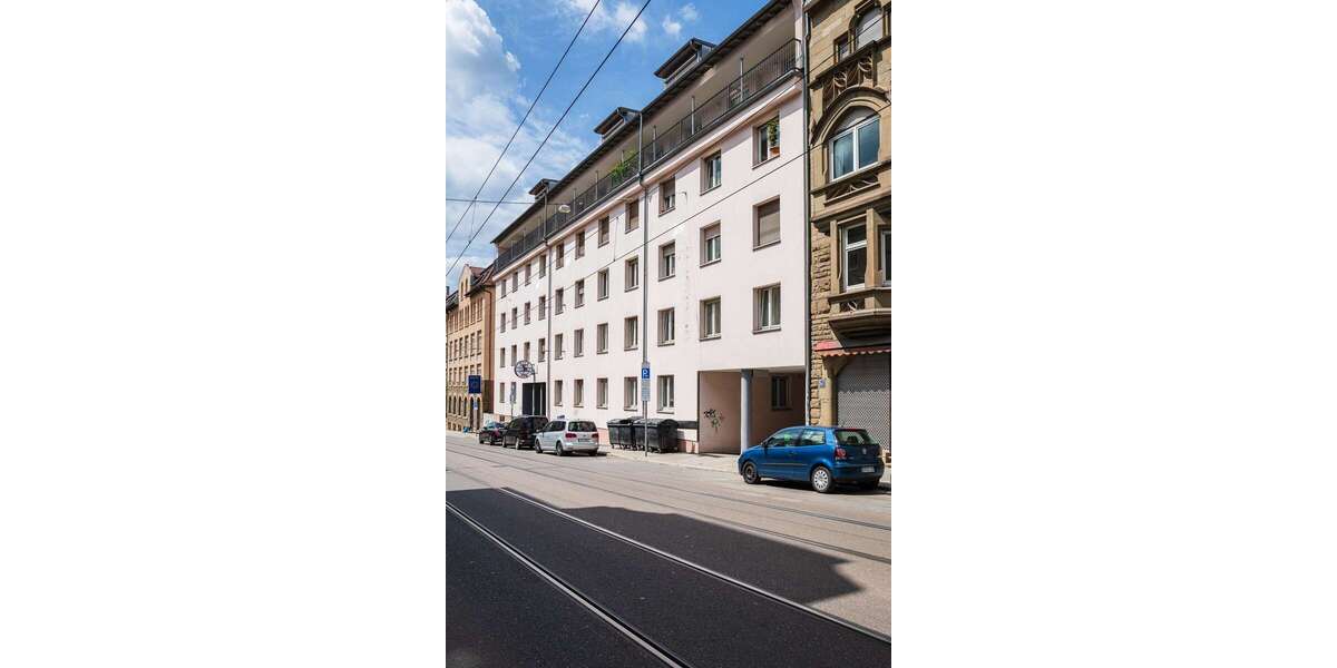 Etagenwohnung Stuttgart Stöckach - 1 Zimmer, 33 m&sup2;, 310&euro; | Angebot:25780480