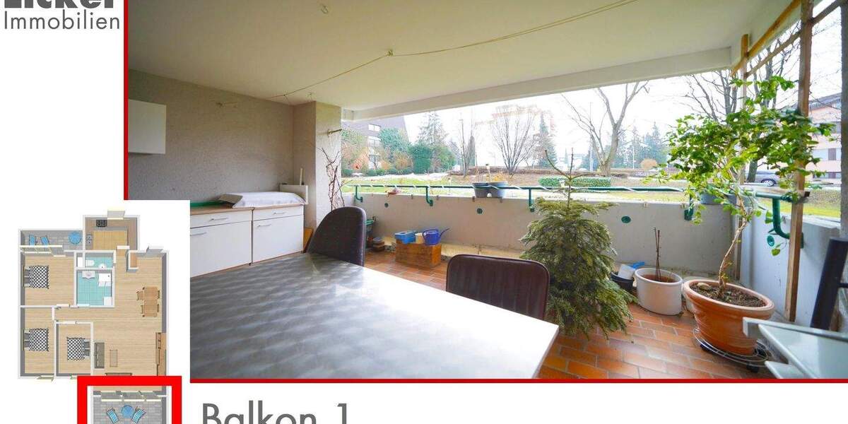 Etagenwohnung Winnenden Schelmenholz - 4 Zimmer, 108 m&sup2;, 330.000&euro; | Angebot:25677884