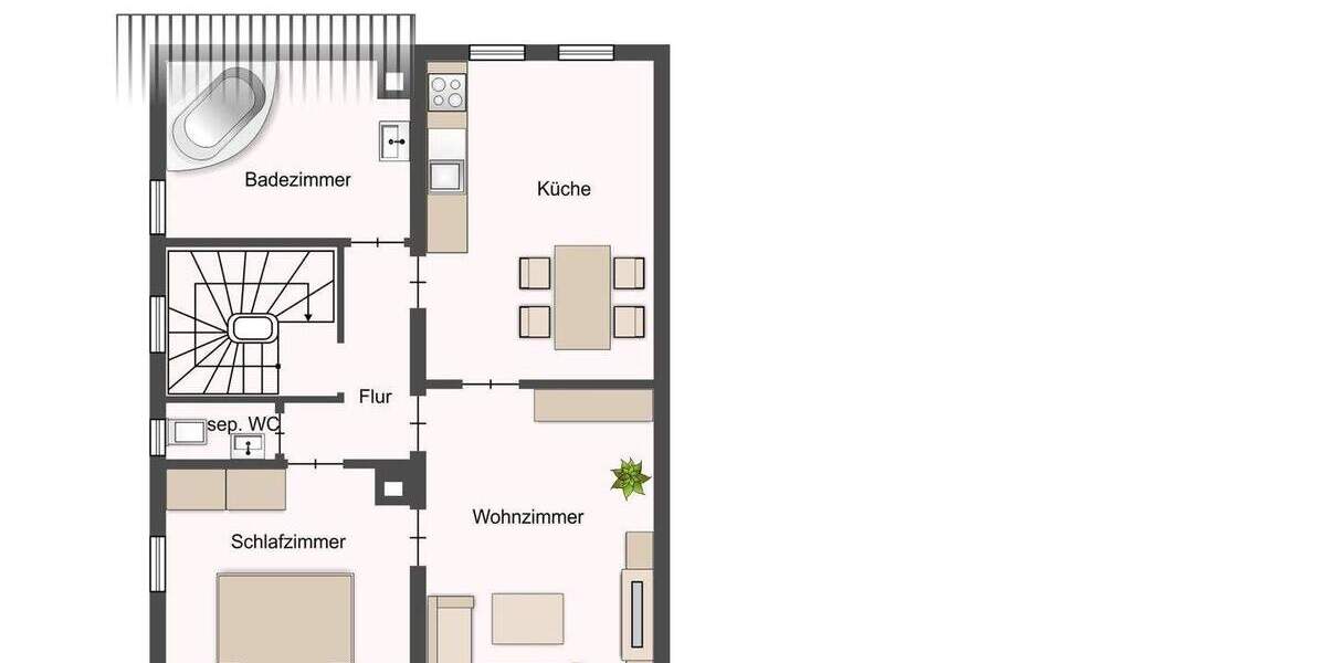 Doppelhaushälfte Waiblingen - 1 Zimmer, 224 m&sup2;, 699.000&euro; | Angebot:25820963