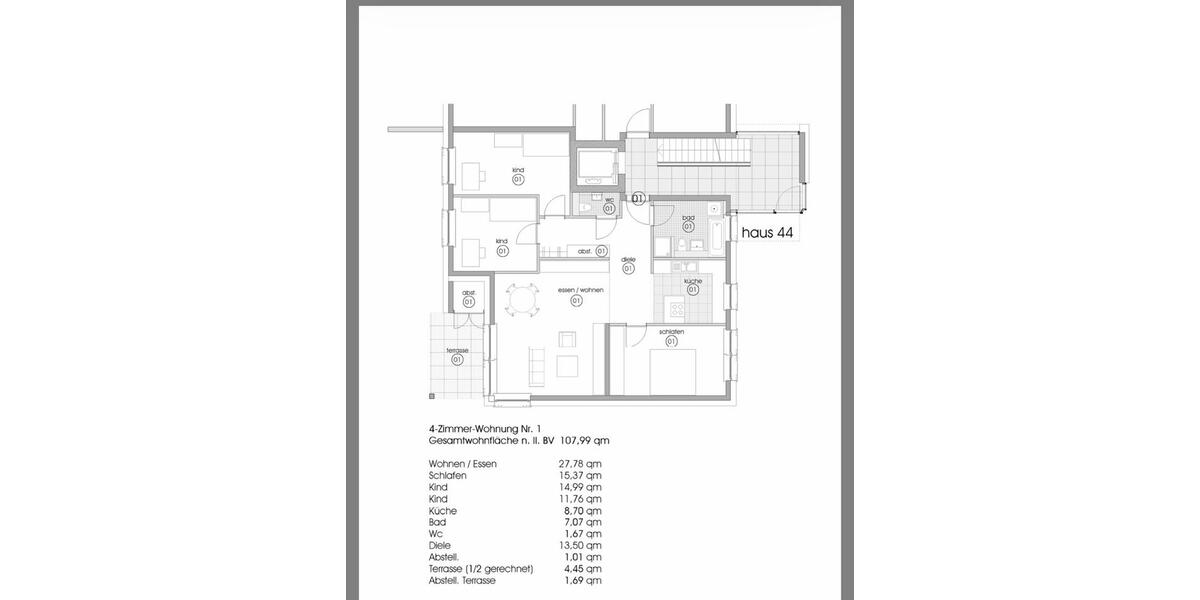 Erdgeschoßwohnung Stuttgart Stuttgart-West - 4 Zimmer, 108 m&sup2;, 611.000&euro; | Angebot:25993981