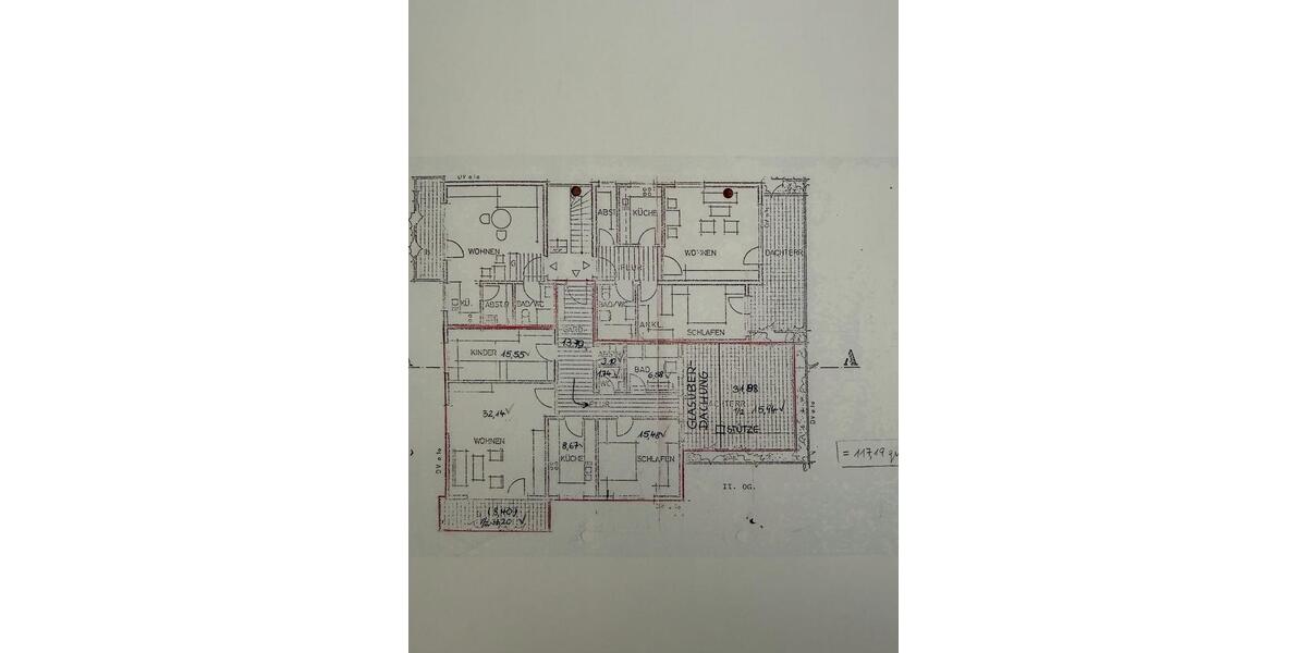 Dachgeschoßwohnung Aichwald - 3 Zimmer, 117 m&sup2;, 1.240&euro; | Angebot:26007797