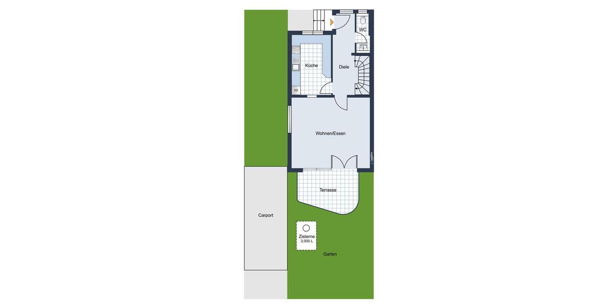 Reihenhaus Asperg - 5.5 Zimmer, 146 m&sup2;, 1.850&euro; | Angebot:25611156