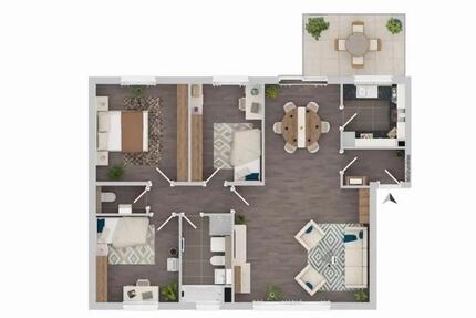 Wohnung Remseck am Neckar - 4.5 Zimmer, 104 m&sup2;, 490.000&euro; | Angebot:25046643