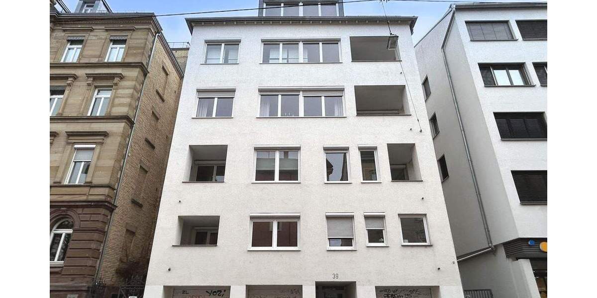 Etagenwohnung Stuttgart Mitte - 2 Zimmer, 52 m&sup2;, 310.000&euro; | Angebot:25679822