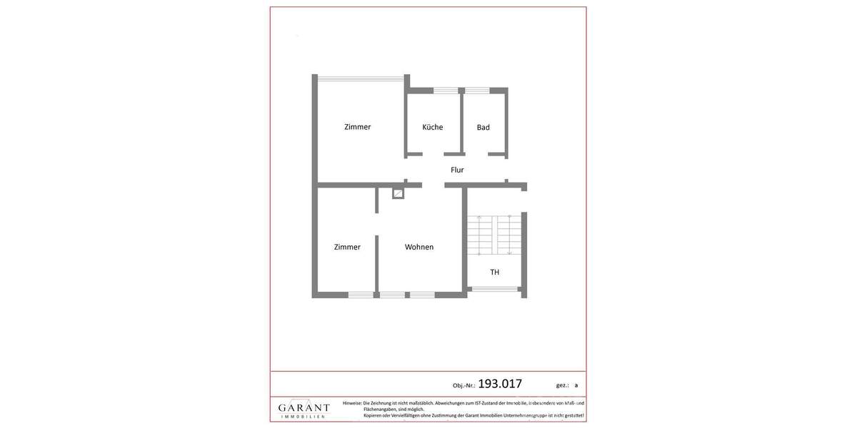 Etagenwohnung Stuttgart Rot - 3 Zimmer, 53 m&sup2;, 160.000&euro; | Angebot:25707769