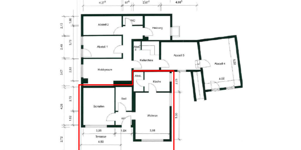 Erdgeschoßwohnung Sindelfingen Eichholz - 1 Zimmer, 59 m&sup2;, 850&euro; | Angebot:25760636