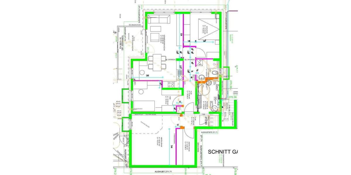 Terrassenwohnung Burgstetten Erbstetten - 3 Zimmer, 72 m&sup2;, 1.000&euro; | Angebot:25780288
