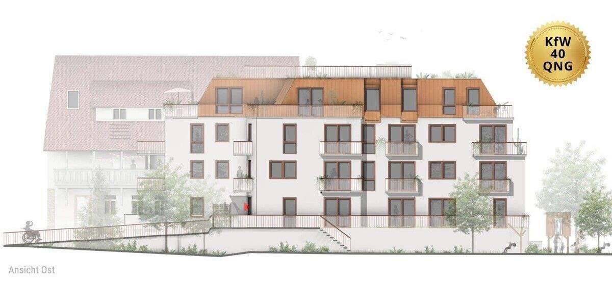 Etagenwohnung Asperg - 4 Zimmer, 65 m&sup2;, 431.900&euro; | Angebot:25692083