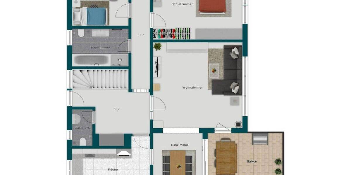 Einfamilienhaus Grafenberg - 5 Zimmer, 168 m&sup2;, 759.000&euro; | Angebot:25970443