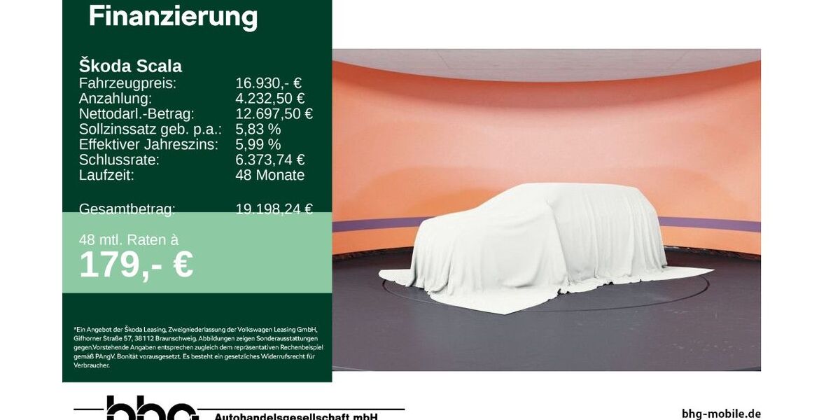 Skoda Scala 46.030 km 16.630 &euro; Göppingen 73037